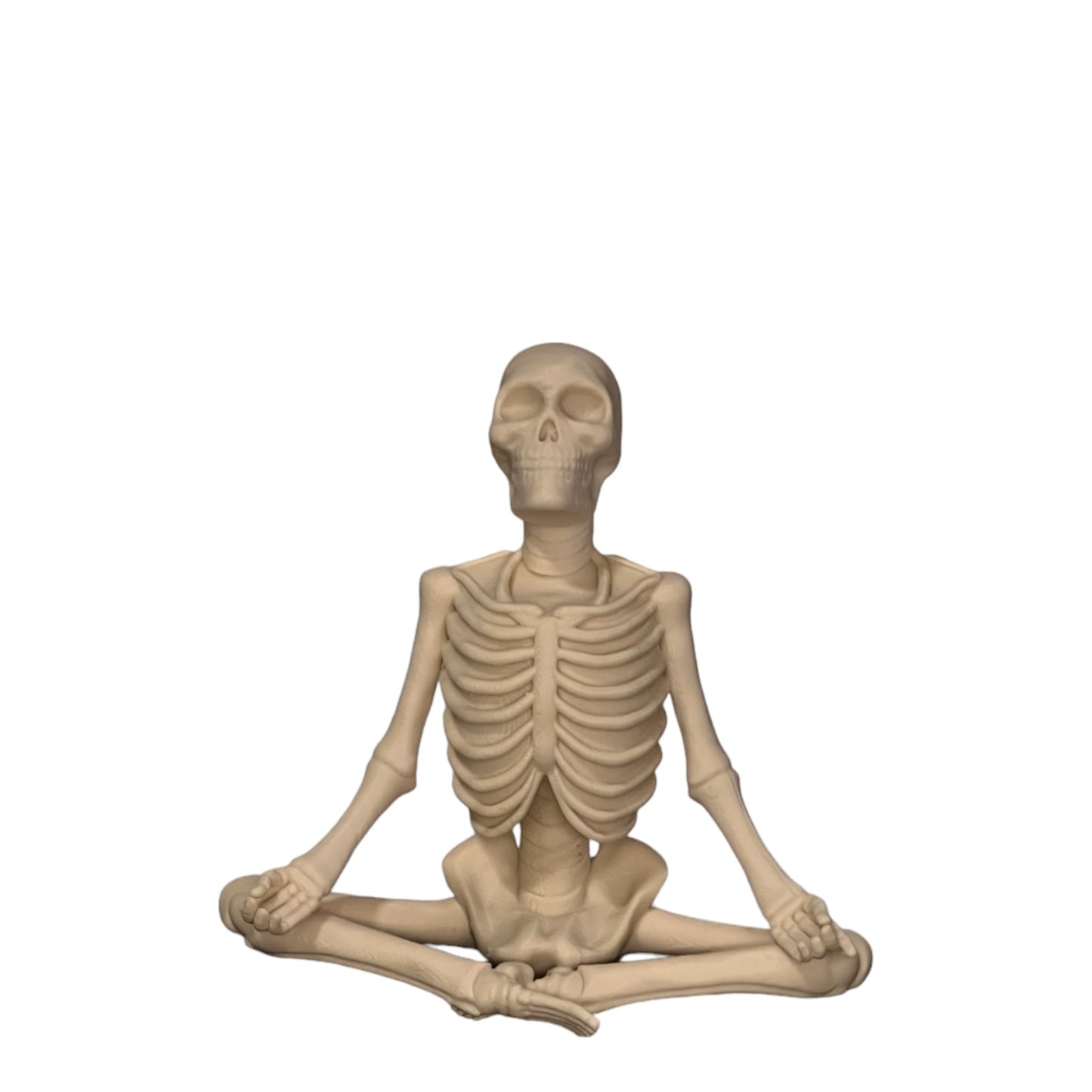 3D Printed Meditating Skeleton